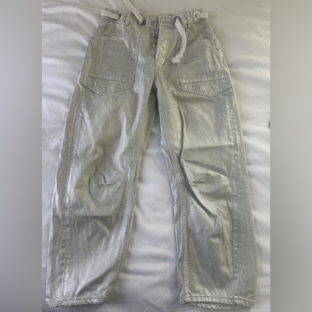 We The Free - Silver Balloon Jeans - Size 26